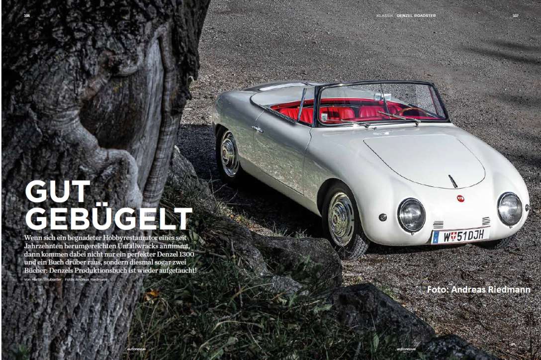 Die autorevue berichtet über einen "gut gebügelten" Denzel 1300  