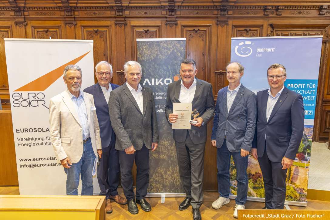 Wolfgang Denzel Auto AG mit dem österreichischen Solarpreis 2026 ausgezeichnet